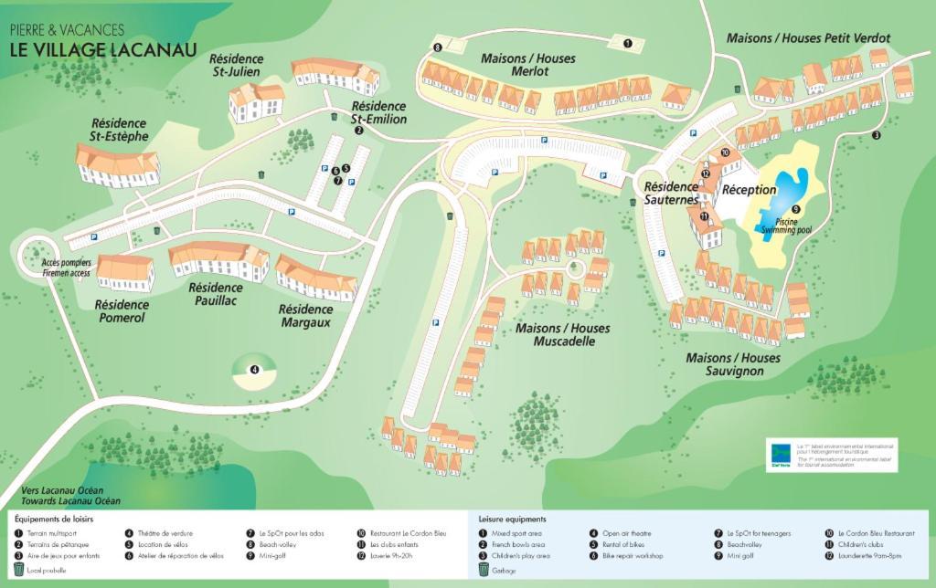 Ravissant Appartement Au Domaine Du Golf Lacanau Kültér fotó